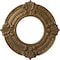 Ekena Millwork Benson Ceiling Medallion (Fits Canopies up to 4 1/8"), 9"OD x 4 1/8"ID x 5/8"P, Rubbed Bronze CM09BNRZS - alternate 1